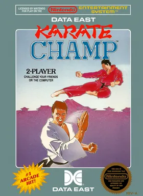 Karate Champ (USA) (Rev 1) box cover front